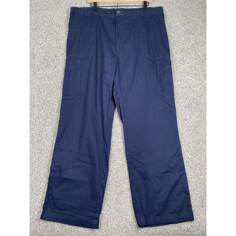 Mens Carhartt Ripstop Cargo Scrub Pants Boot Cut 8 Pocket Mens XL Reg C54108